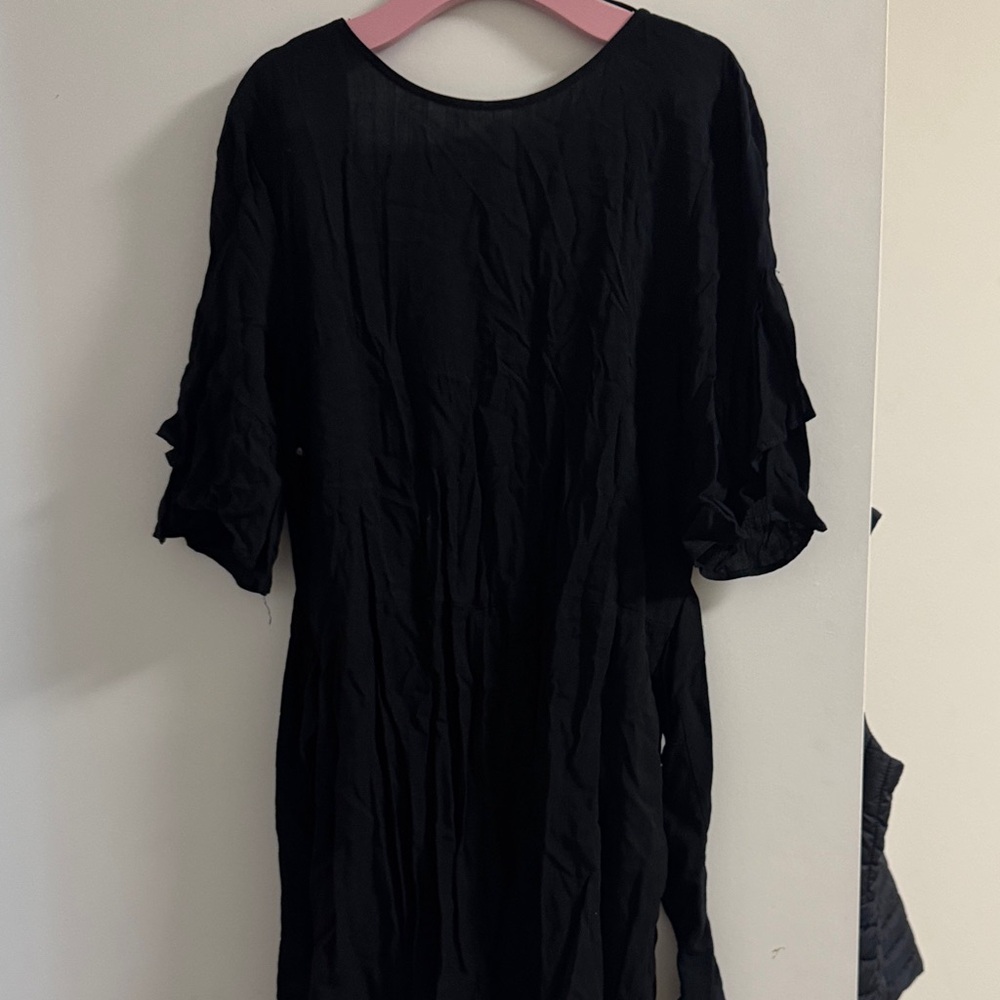 Zara Black Midi Dress